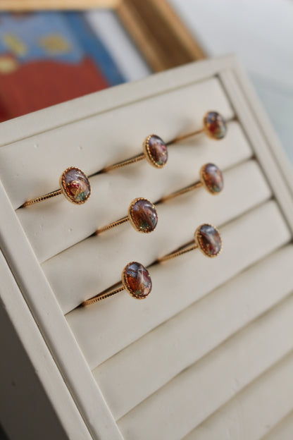 Gogh Inspired Ring No.1 - ゴッホの寝室