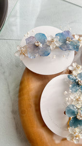 Hydrangea Hair Barrette No.18