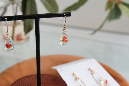 金木犀 Osmanthus Earring No.4 -ピアス　または　イヤリング