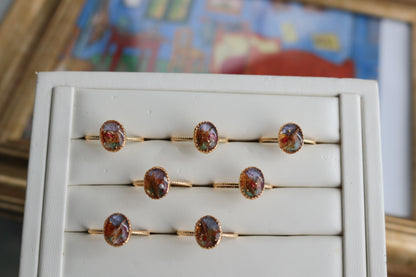 Gogh Inspired Ring No.1 - ゴッホの寝室