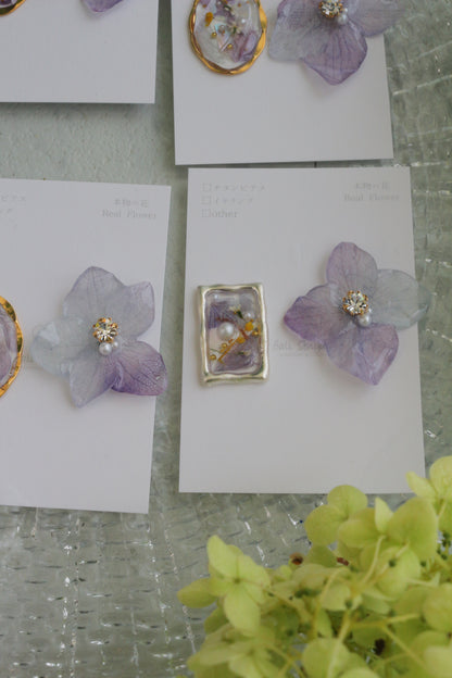 Hydrangea and Flower Medallion No.4 パーツ選べます。