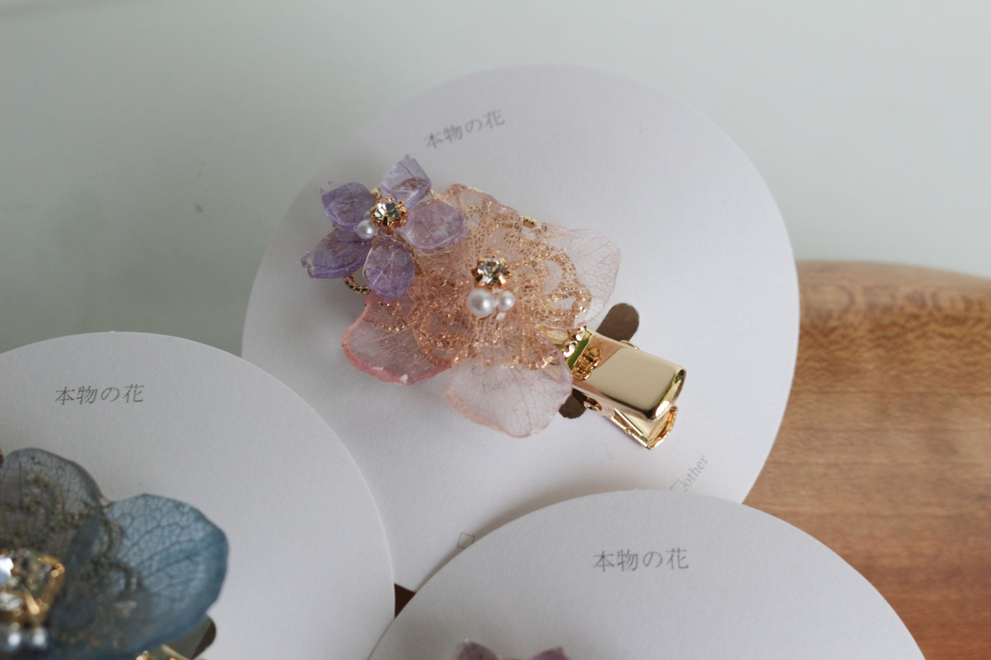 Hydrangea Hair Accessories No.12