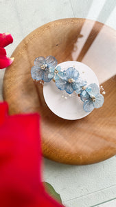 Hydrangea Hair Barrette No.6