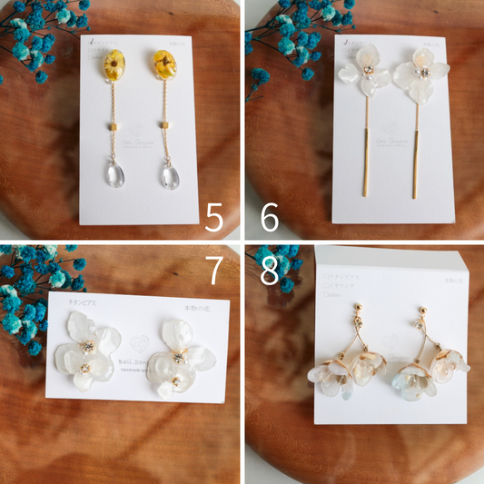 Limited Item Fes Earrings - チタンピアス Titanium Pierce  No.5〜8