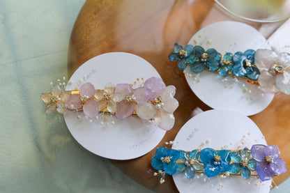 Hydrangea Big Hair-Clip No.1