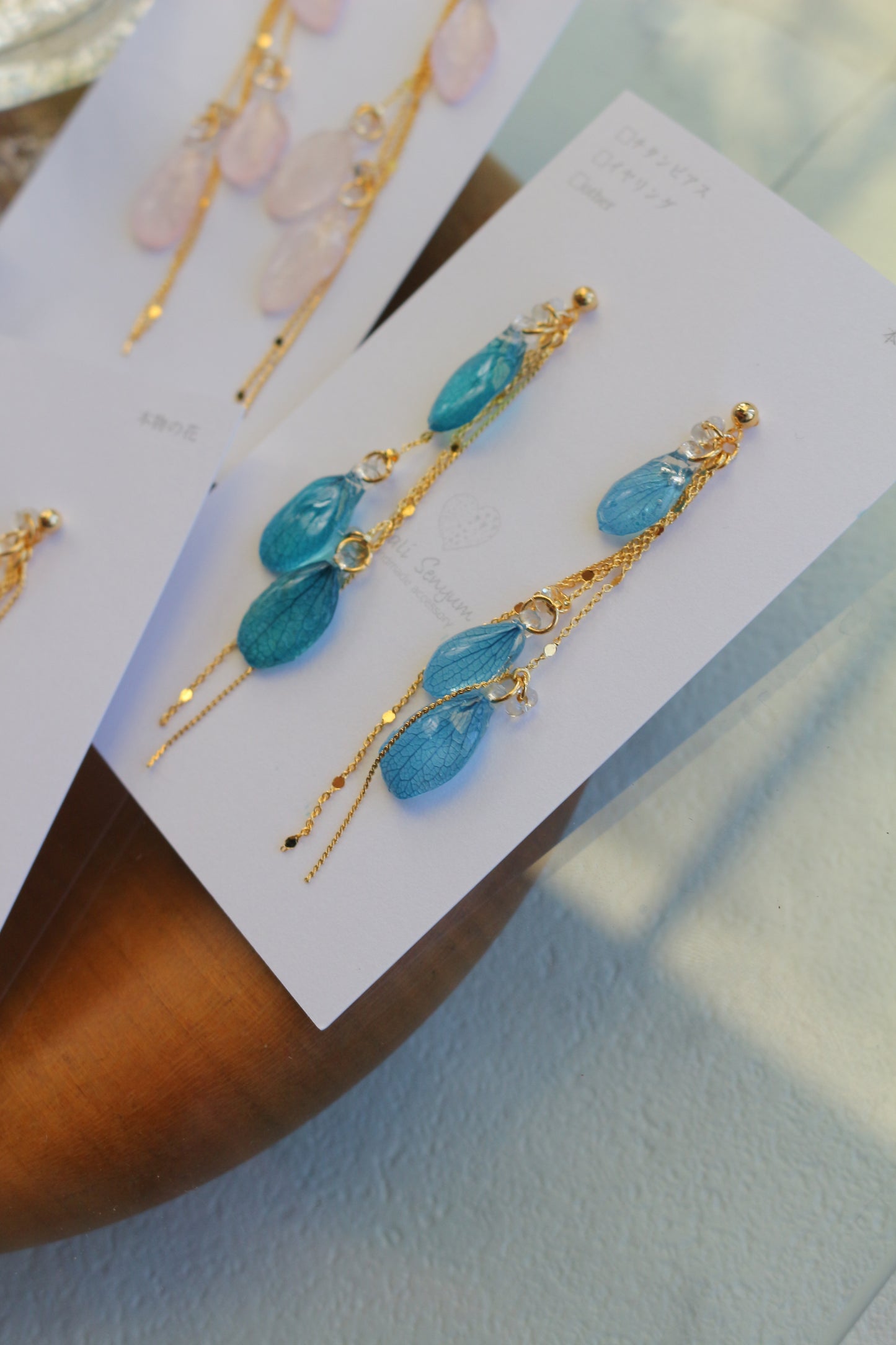 Hydrangea TSUBU2 Earring -  No.1
