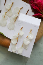 Floating Rose Petal Earrings - No.2