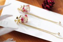 Christmas Present Earrings with Jingle Balls #23
