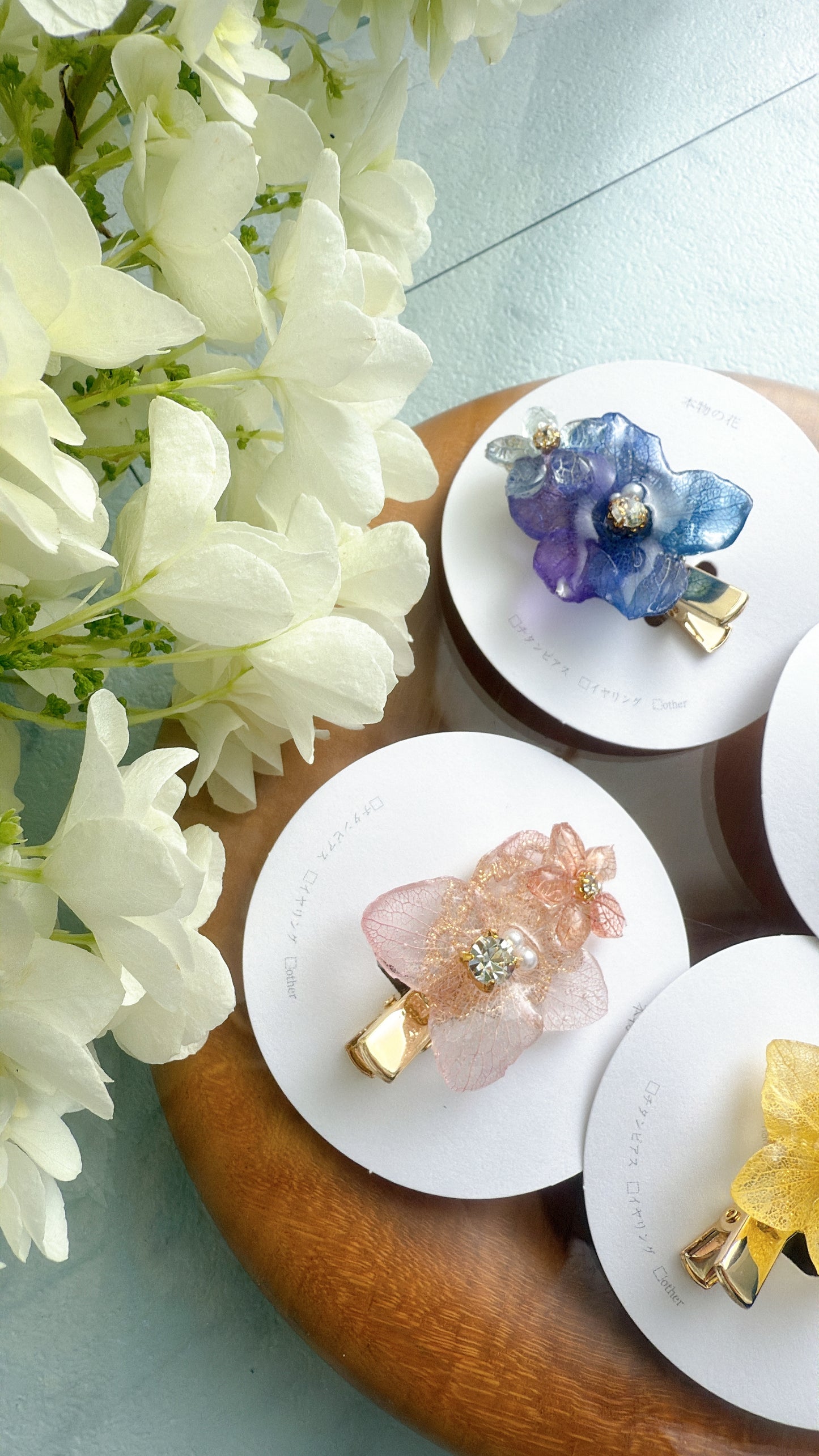 Hydrangea Hair Accessories No.10- Limited Items