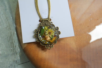 Monet Inspired Flower Book Mark No.1 ひまわり