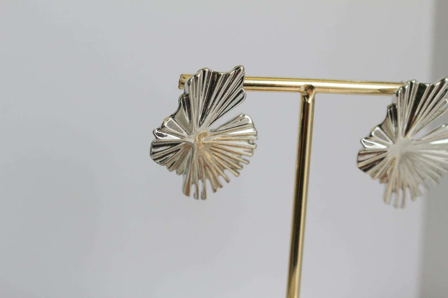 Lily Pad Metal Pierce Earring No.2 〜Sakkoly