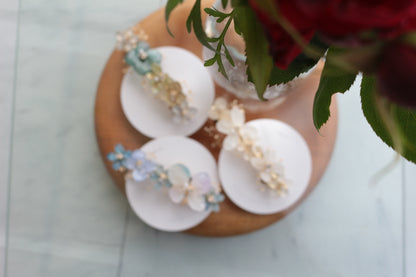 Hydrangea Hair Barrette No.44