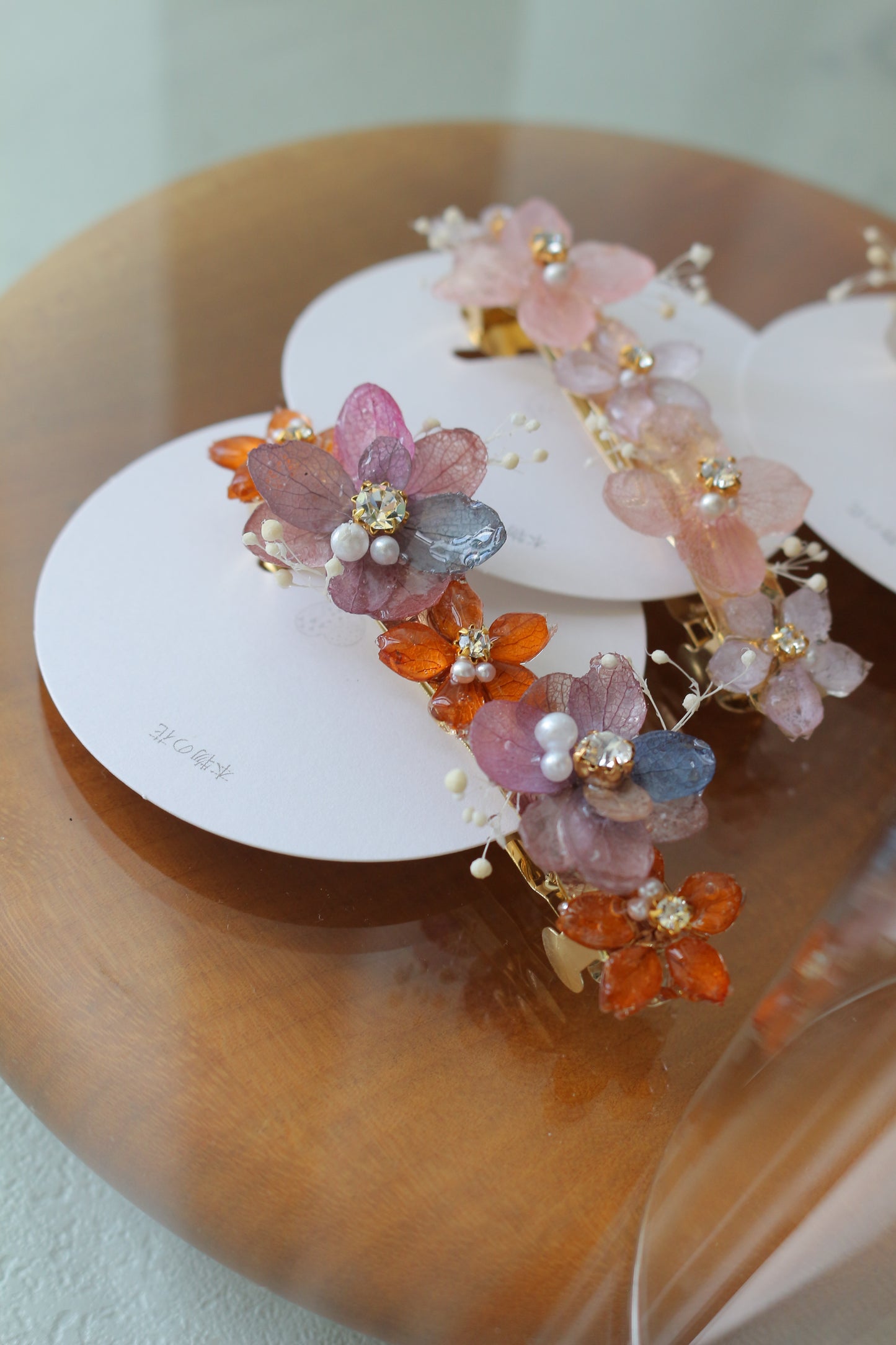 Hydrangea Hair Barrette No.41