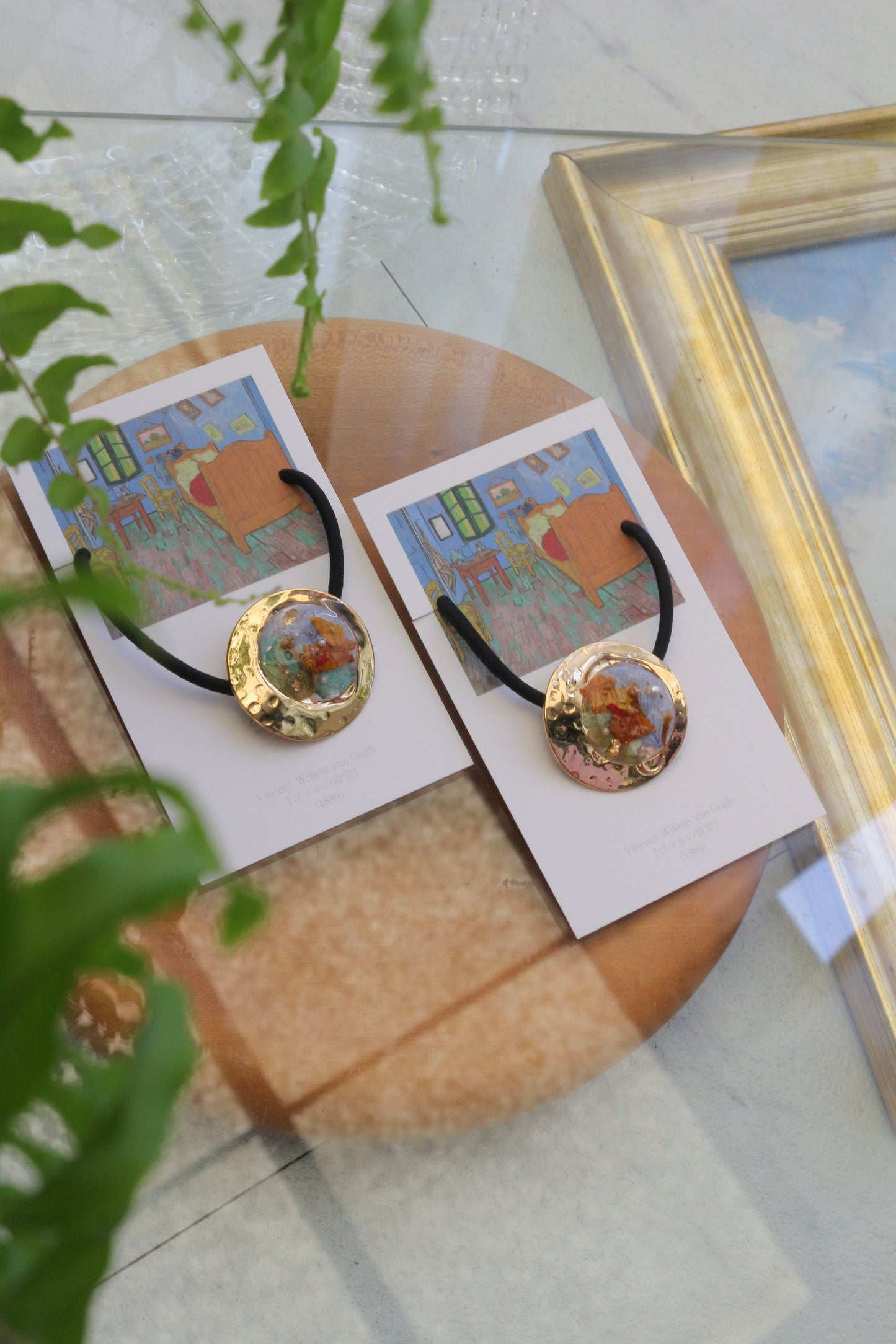 Gogh's Bedroom in Arles Inspired Hair tie - ゴッホの寝室