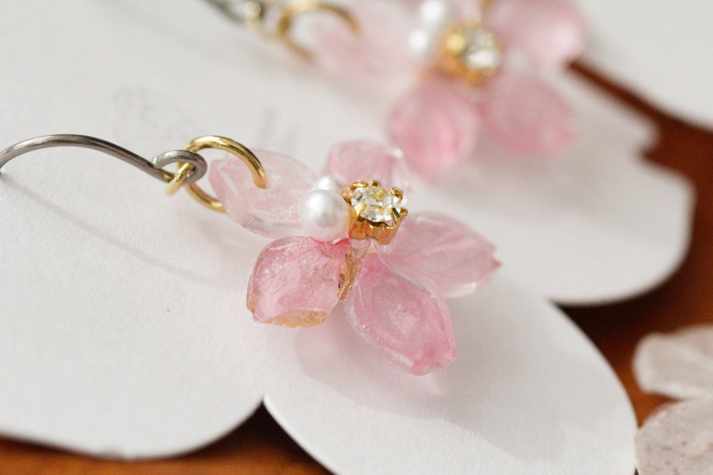 Dangling Someyoshino Sakura Earrings- Small #S020