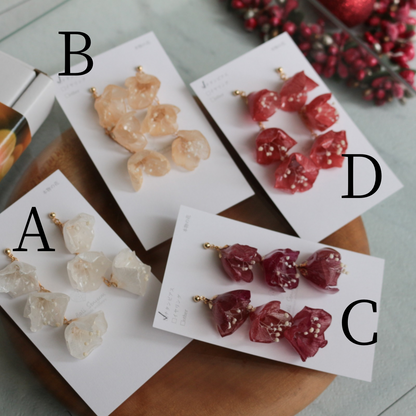 Hanayome Collection Earring No.54 パーツ選べます