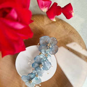 Hydrangea Hair Barrette No.6