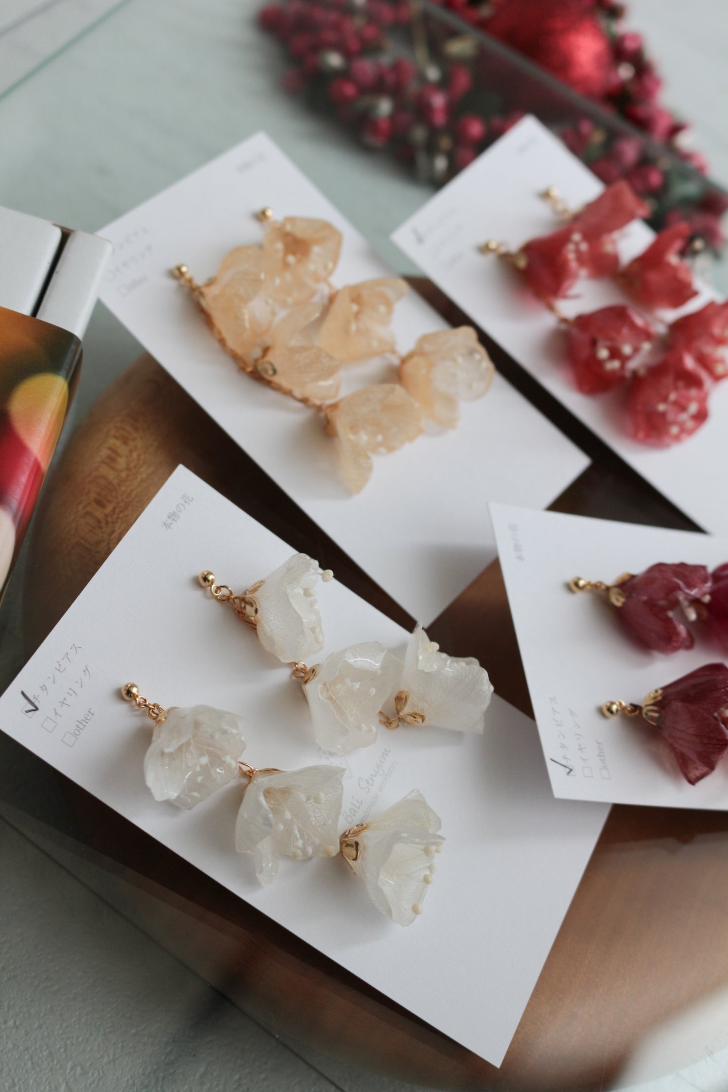 Hanayome Collection Earring No.54 パーツ選べます