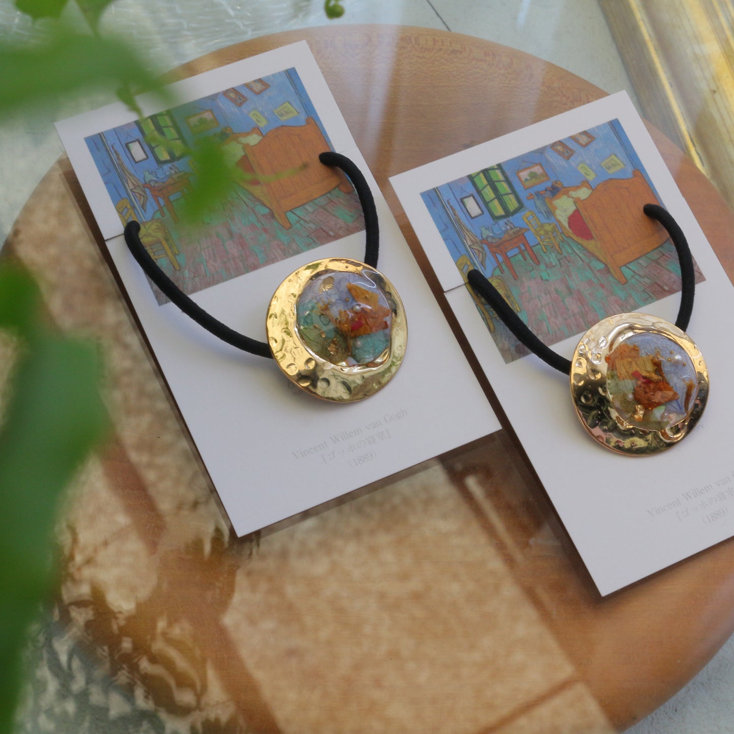 Gogh's Bedroom in Arles Inspired Hair tie - ゴッホの寝室