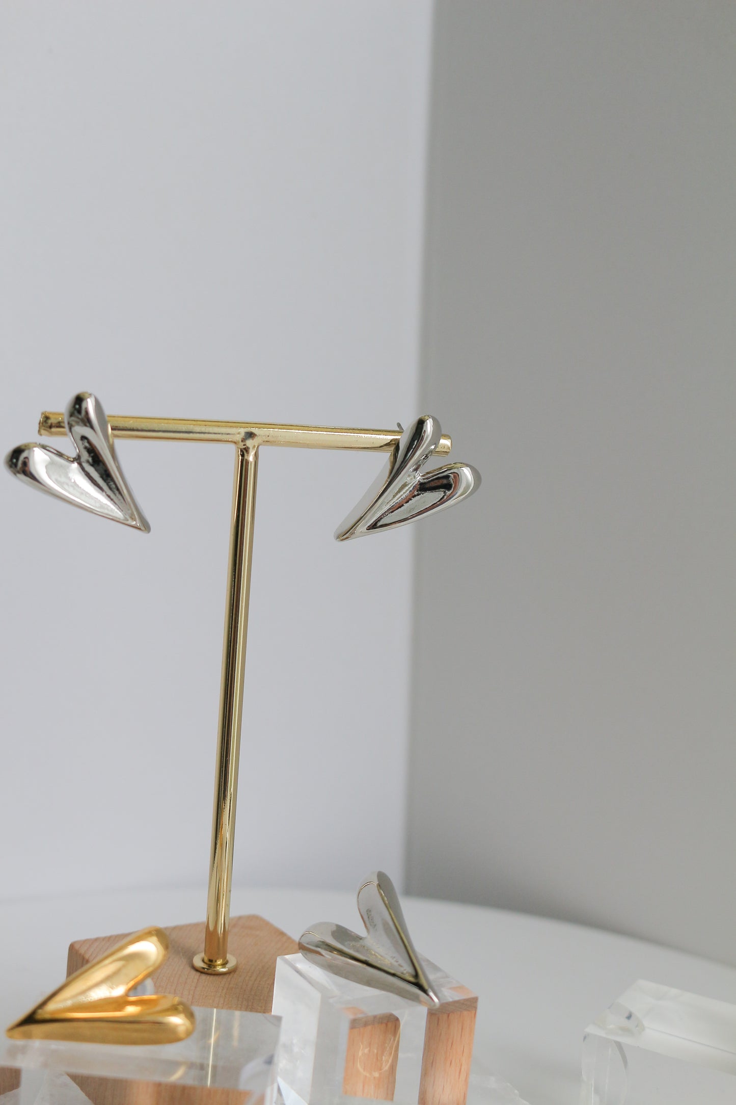 Heart Metal Pierce Earring No.1〜Sakkoly