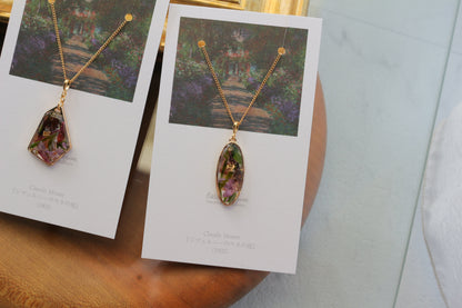 Claude Monet's Inspired Necklace - ジヴェルニーの庭