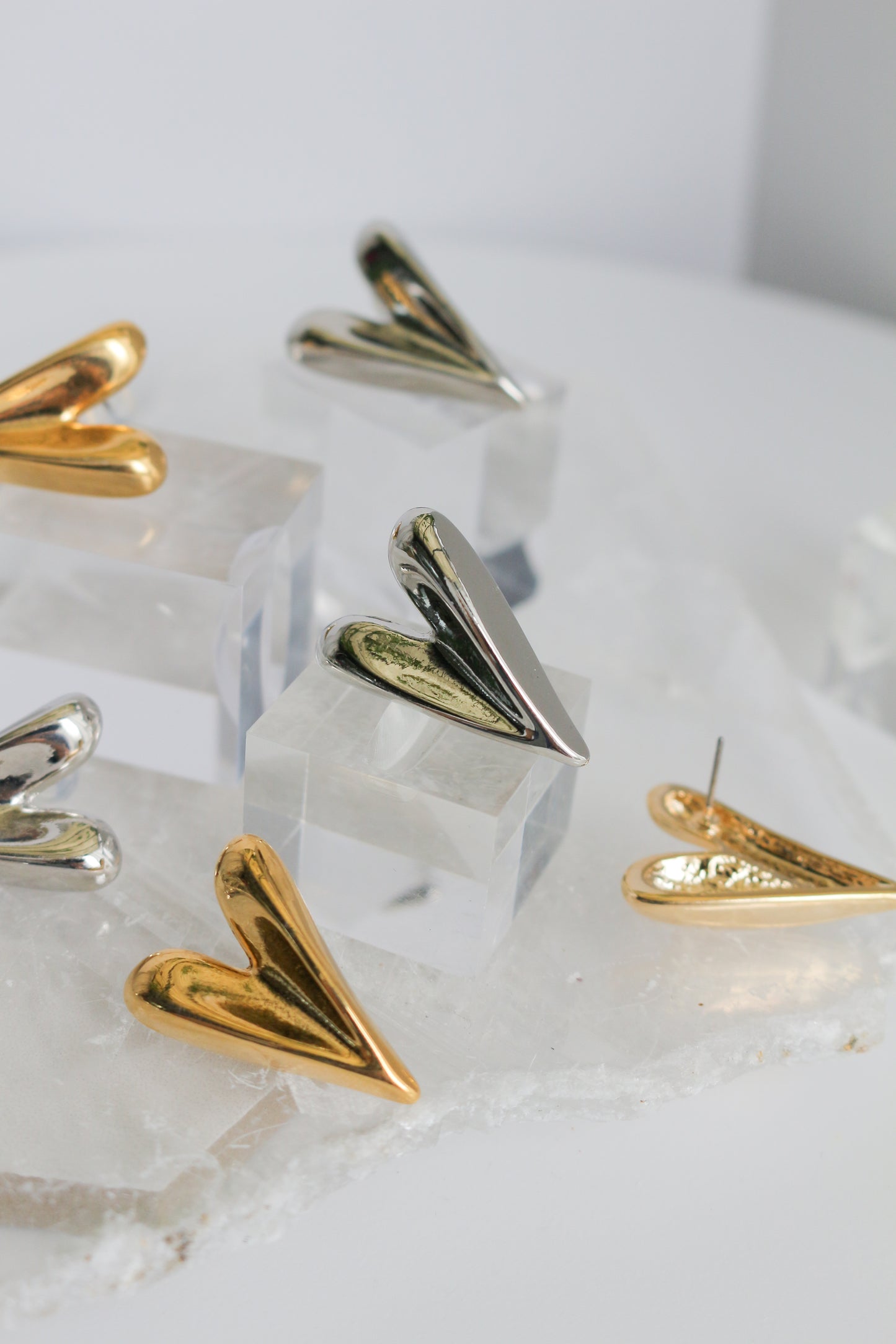 Heart Metal Pierce Earring No.1〜Sakkoly