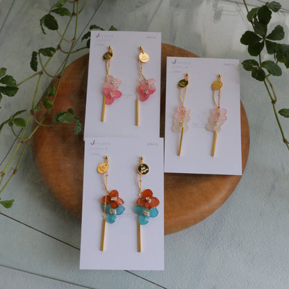 Flower Bouquet Collection -  No.3 ピアスorイヤリング