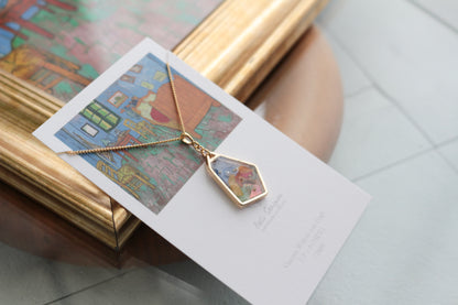 Gogh's Bedroom in Arles Inspired Necklace - ゴッホの寝室