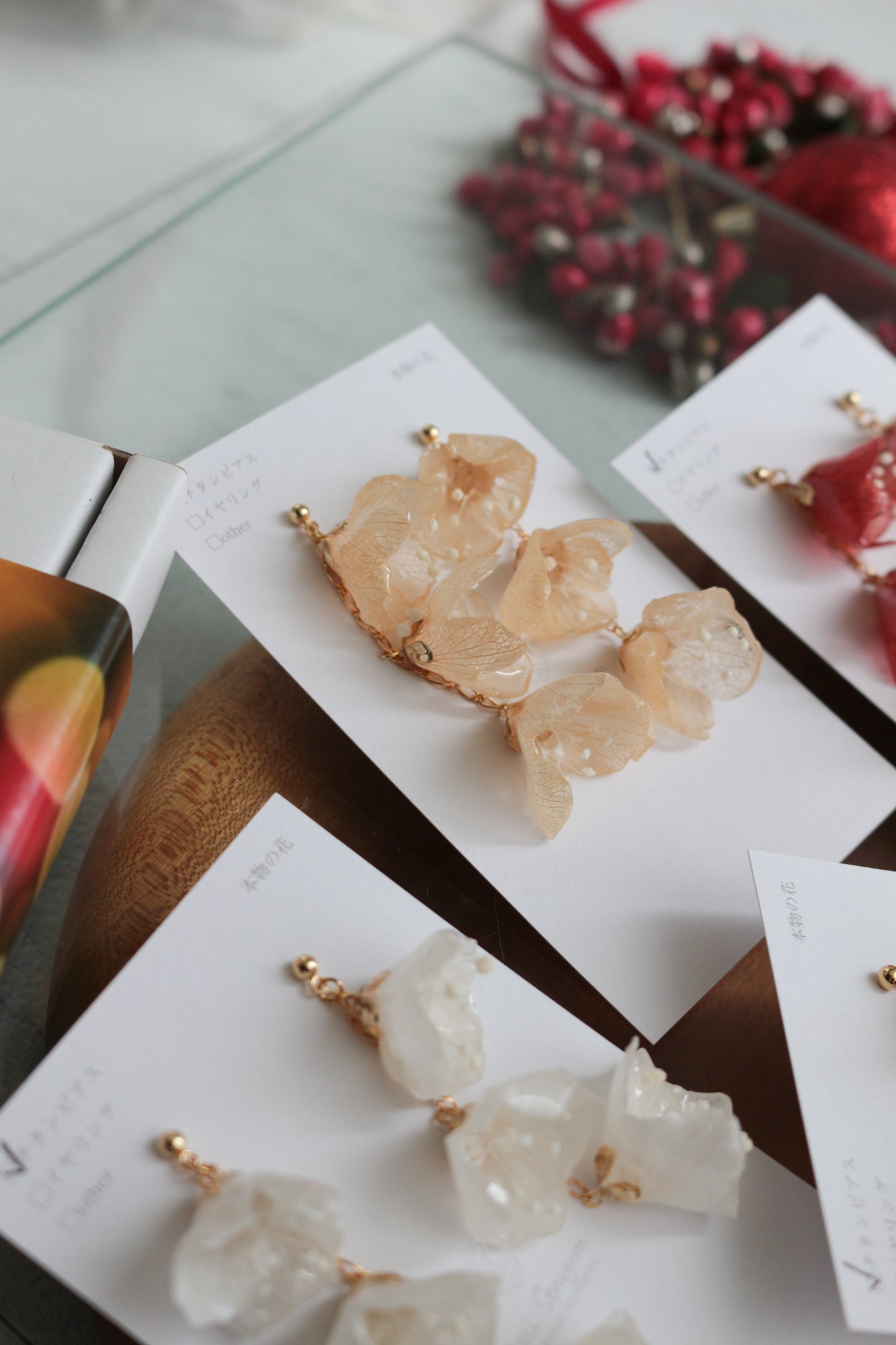 Hanayome Collection Earring No.54 パーツ選べます