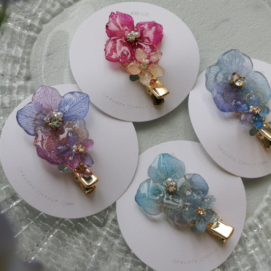 Hydrangea Hair Accessories No.13