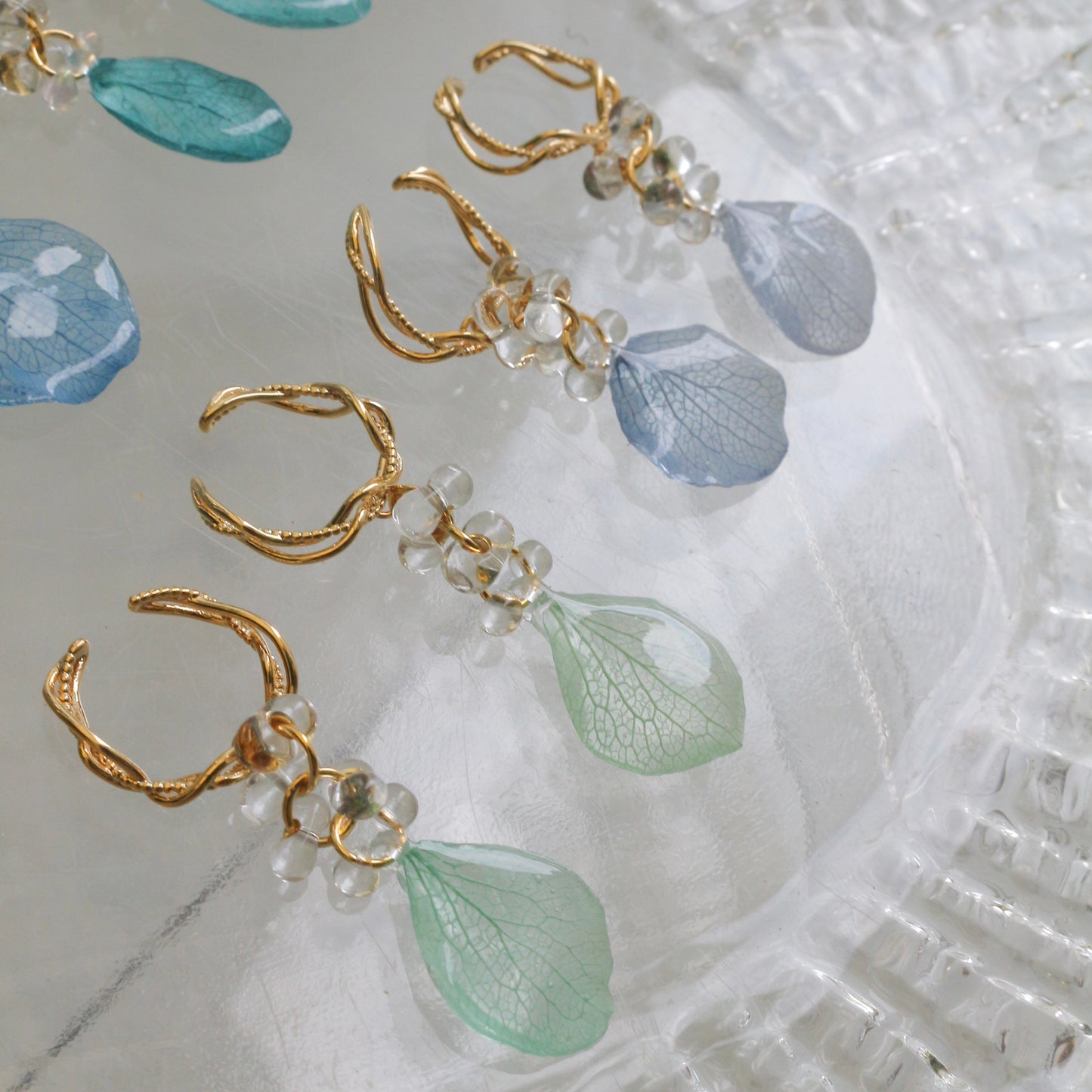 Floral Tsubu Ear-cuff - No.1