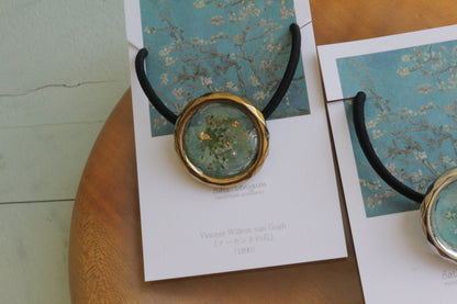 Gogh's Inspired Hair tie - アーモンドの花