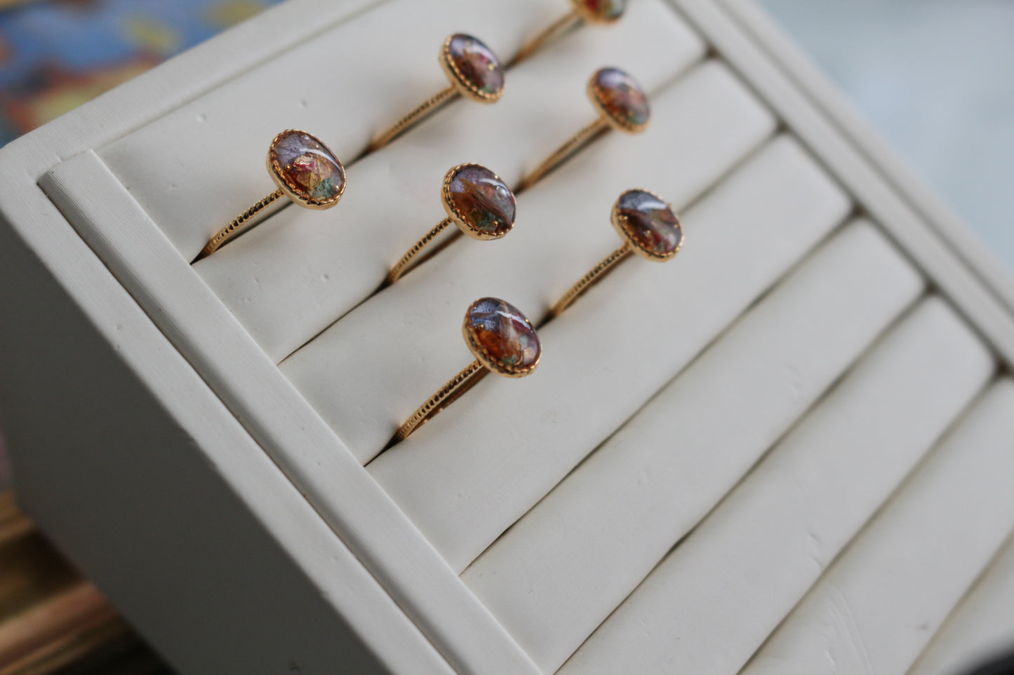 Gogh Inspired Ring No.1 - ゴッホの寝室