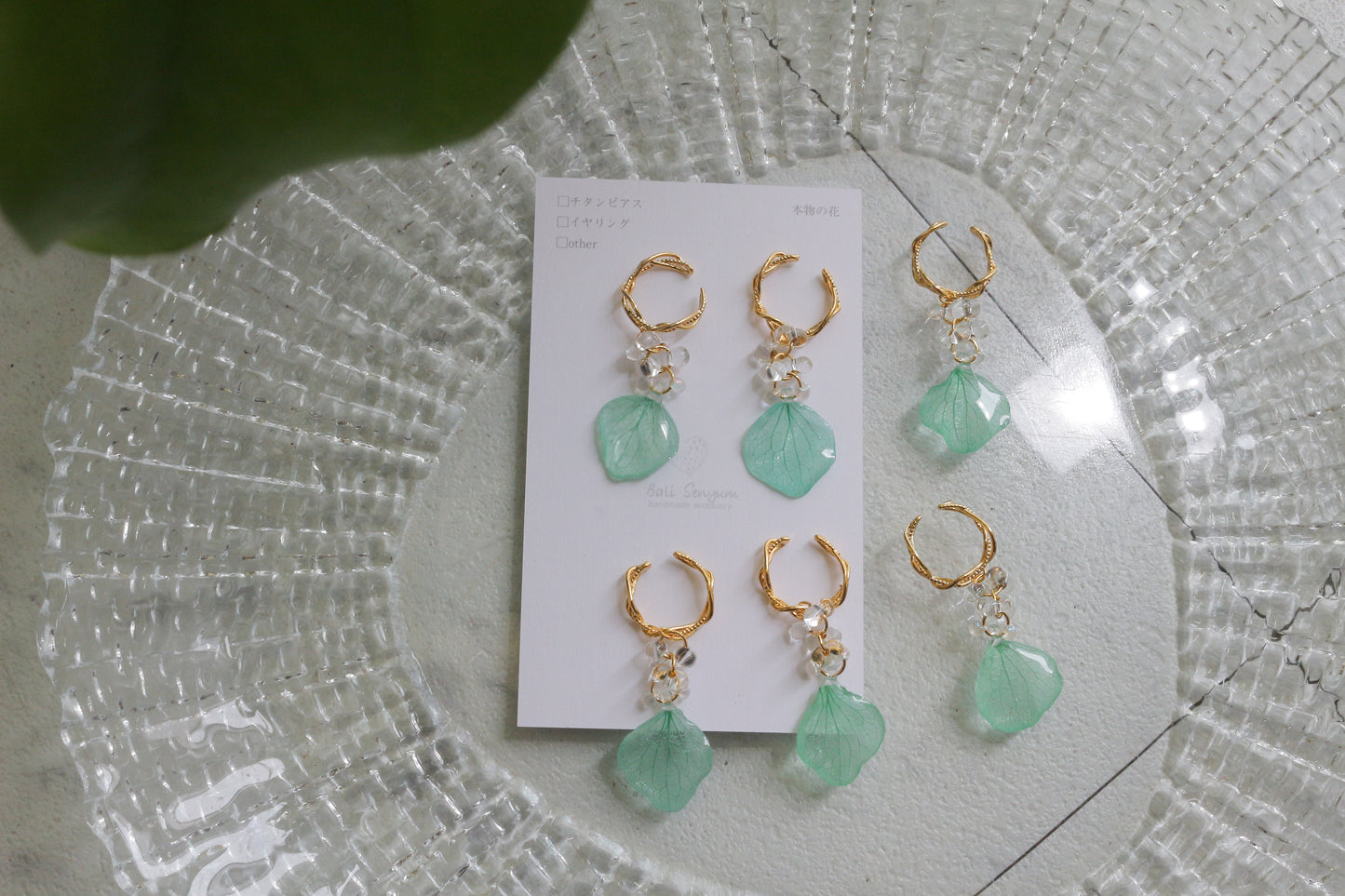 Floral Tsubu Ear-cuff - No.2