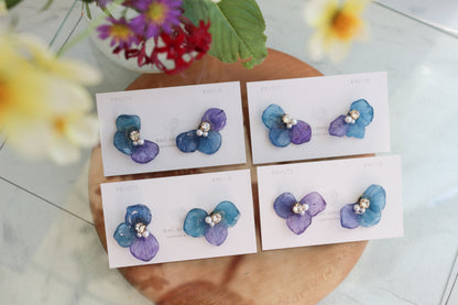 Hydrangea Wing No.136- Titanium Pierce(ピアス）