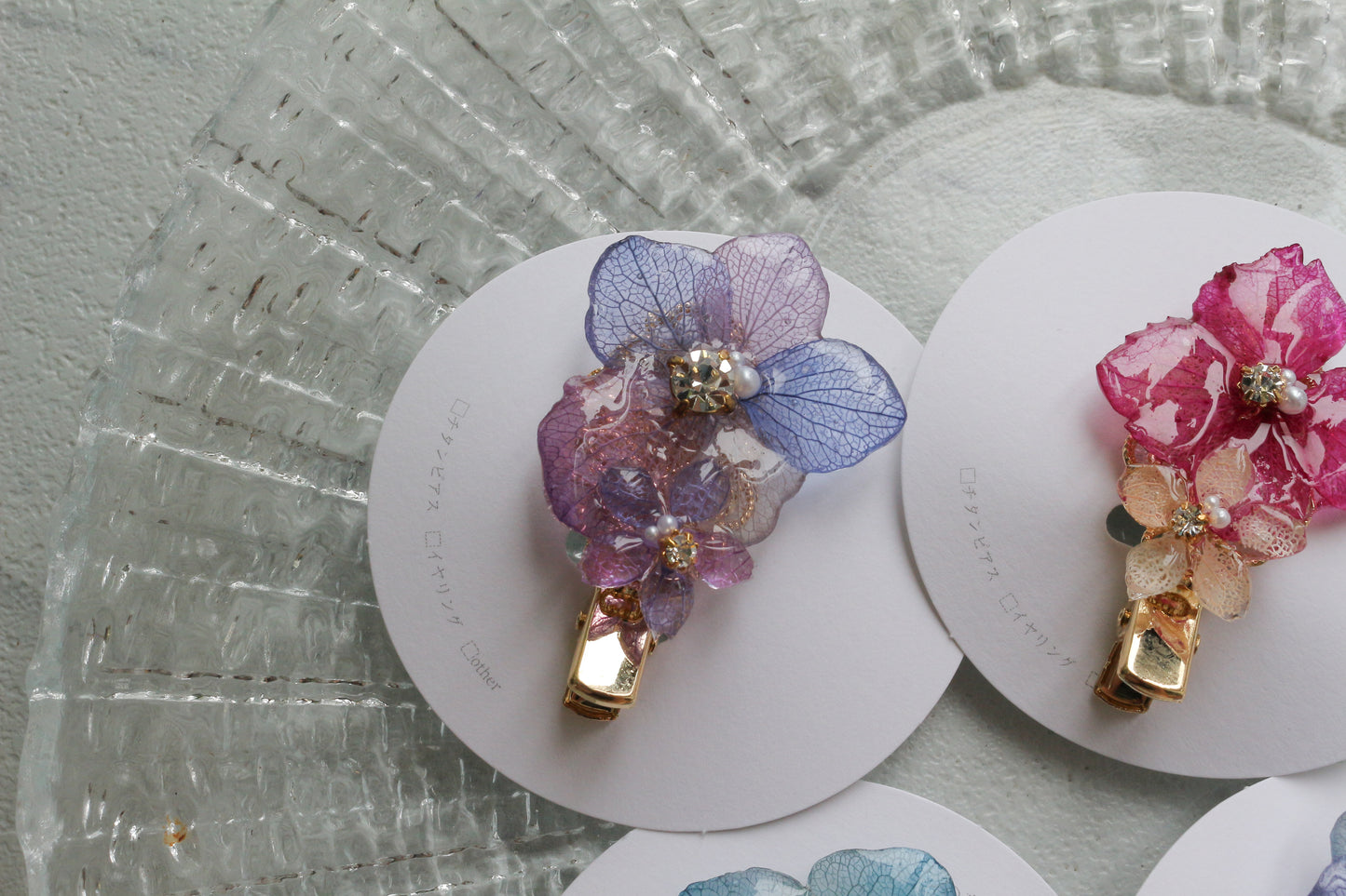 Hydrangea Hair Accessories No.13