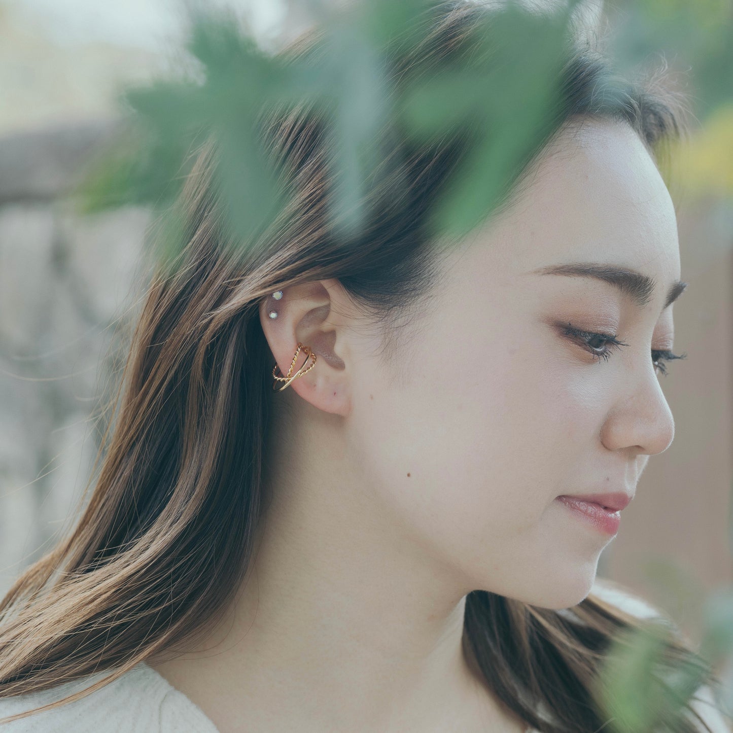 Crescent Moon Ear-cuff No.1 - Sakkoly