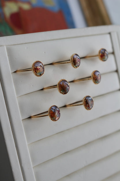 Gogh Inspired Ring No.1 - ゴッホの寝室