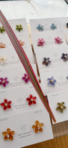 Sakura Earrings IROIRO Flower I 〜P colors
