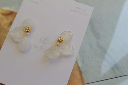 Hydrangea Wing No.148- Titanium Pierce(ピアス）