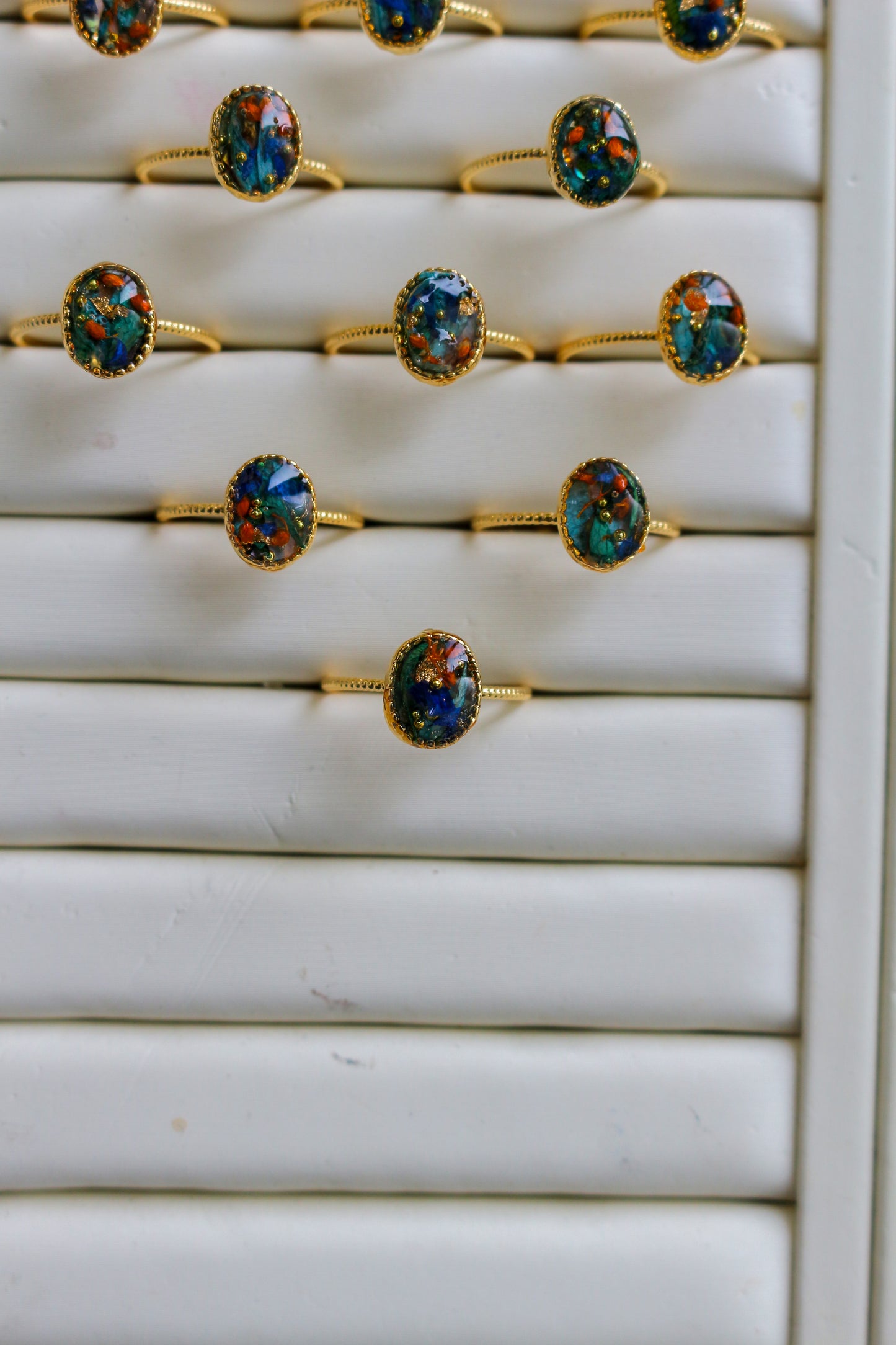 Gogh Inspired Ring No.1 - アイリス