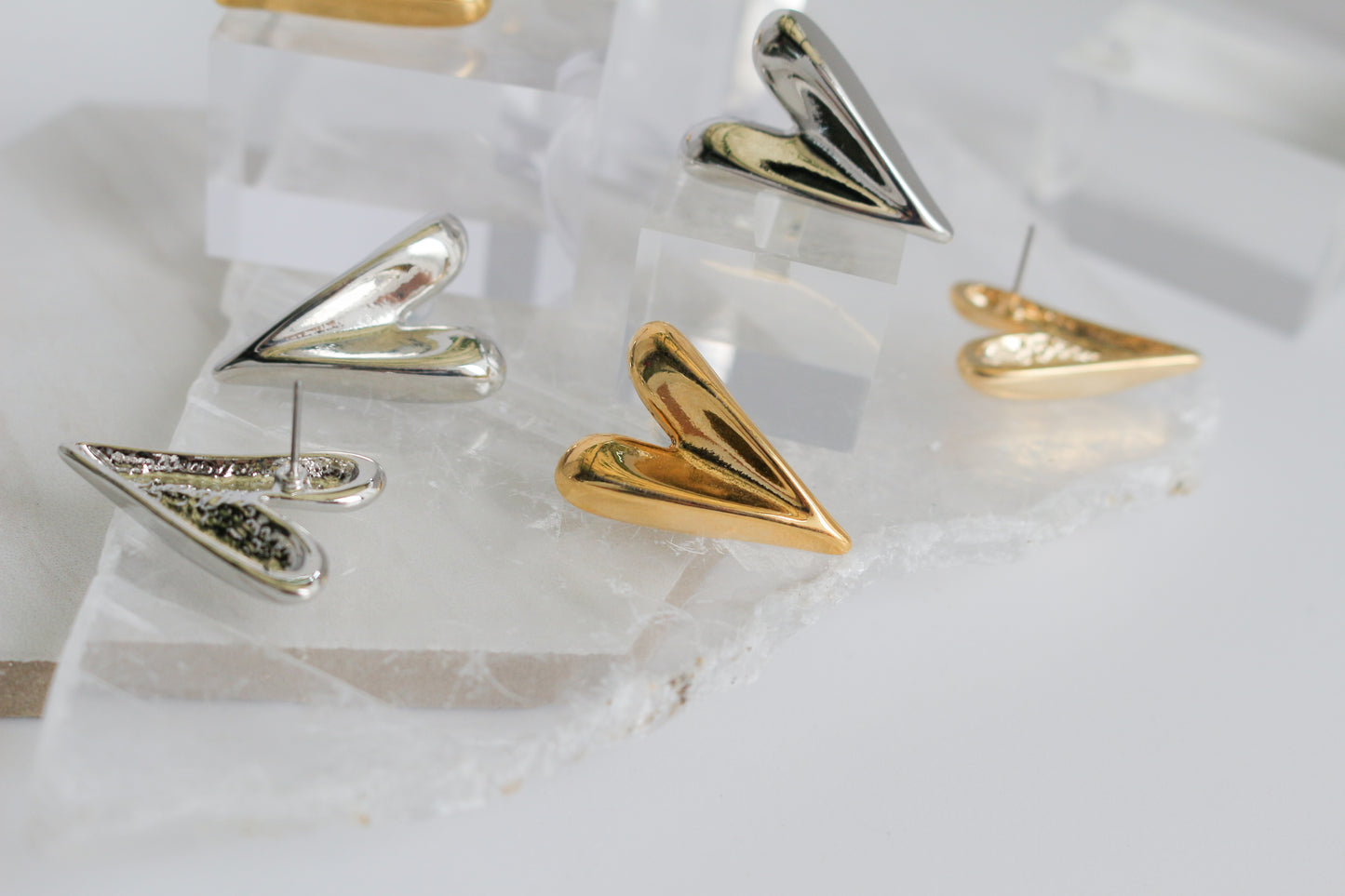 Heart Metal Pierce Earring No.1〜Sakkoly