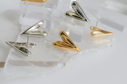 Heart Metal Pierce Earring No.1〜Sakkoly