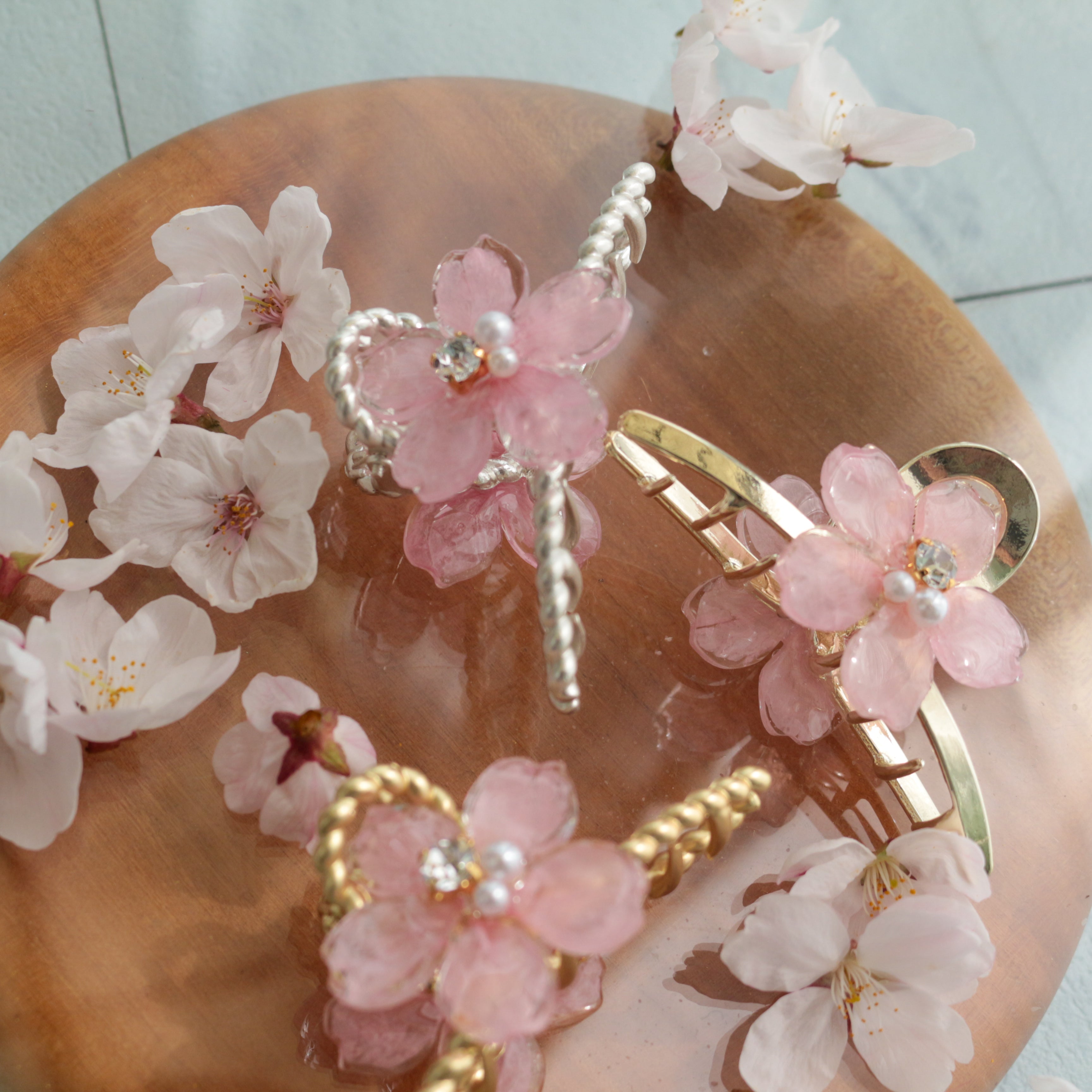 YM05312023様order 髪飾り♡ ムー様order髪飾り Higanbana Motif