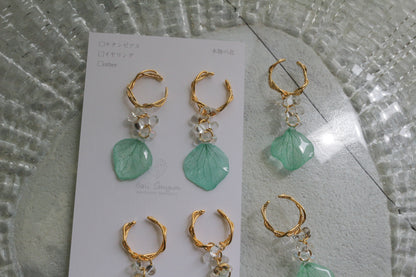 Floral Tsubu Ear-cuff - No.2
