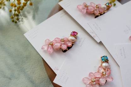 Someiyoshino Doule Sakura Ear-cuff Pink "Left"