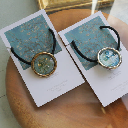 Gogh's Inspired Hair tie - アーモンドの花