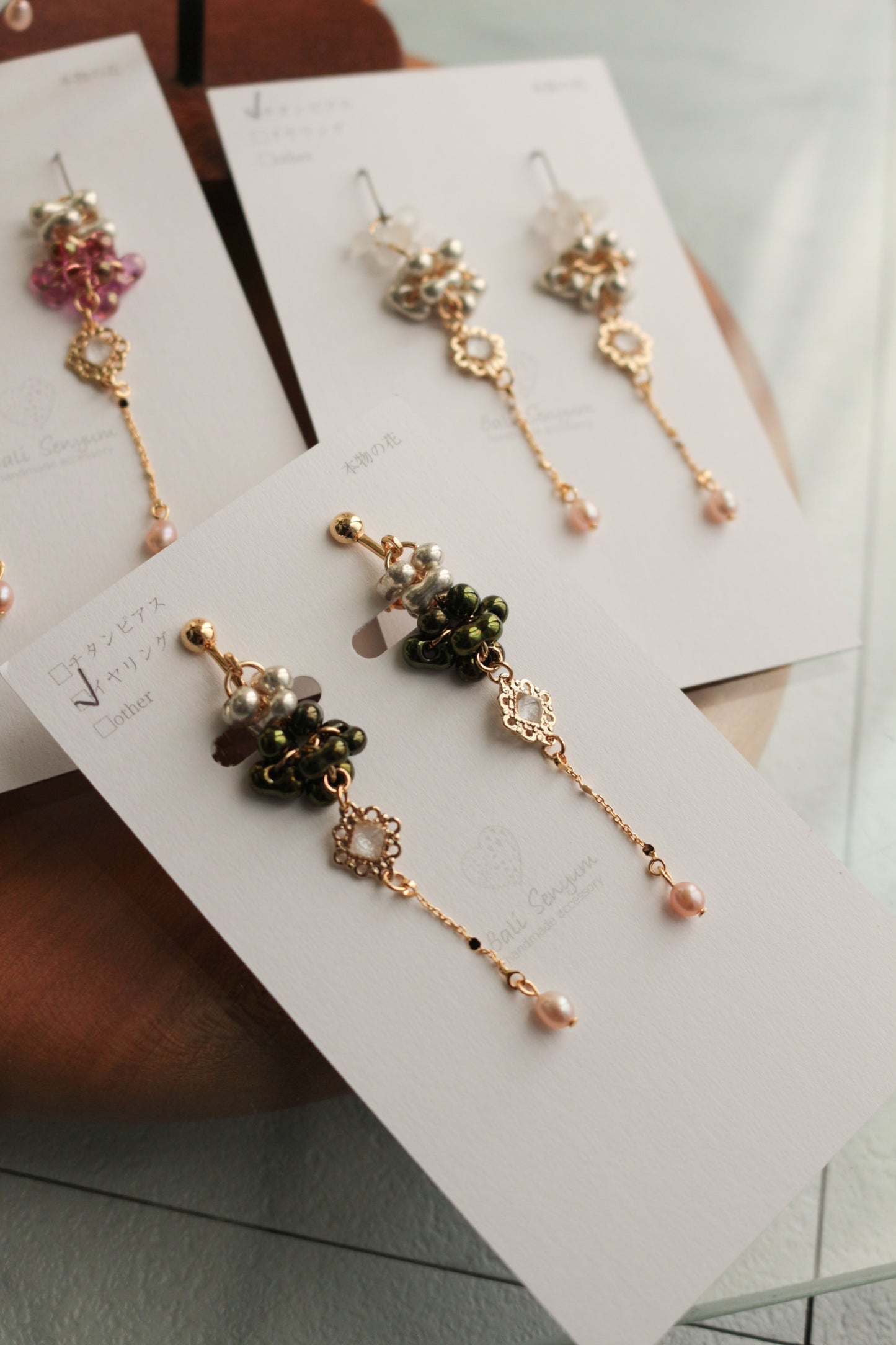 Flower Seventeen Earring No.1