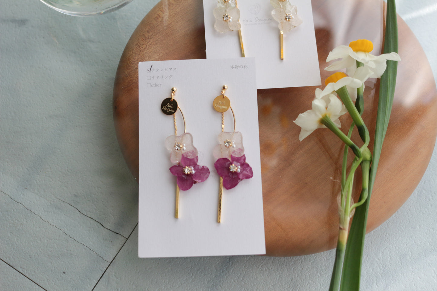 Flower Bouquet Collection -  No.2 ピアスorイヤリング