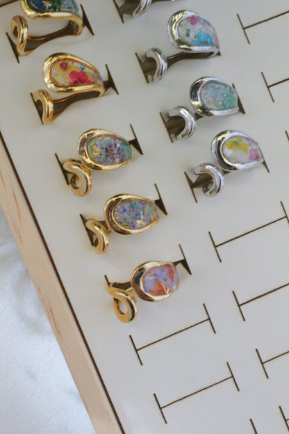 Flower Art Ring No.1 NEW